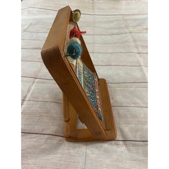 Small Vintage Weaving Loom Model 1950's est - Collectors Model Piece - Picture 7 of 7